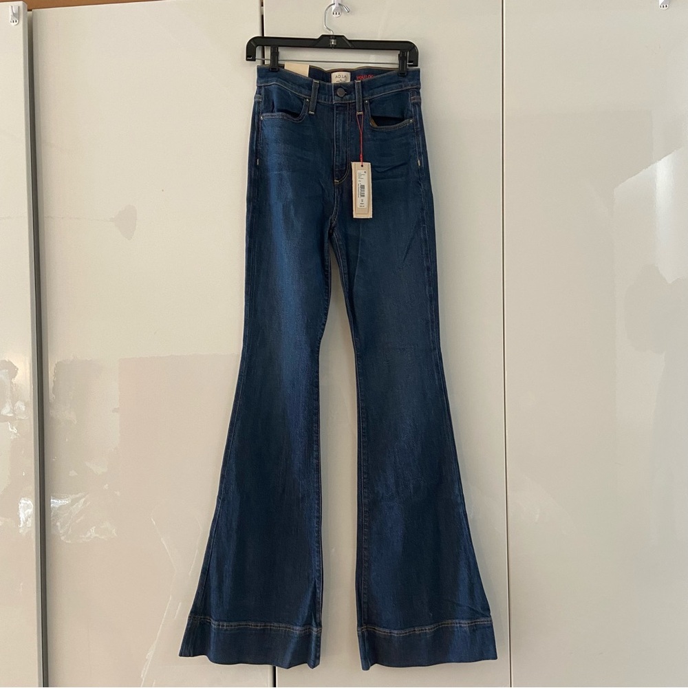 Alice + Olivia 2018 Women's High Waist Bellbottom Jeans - NWT